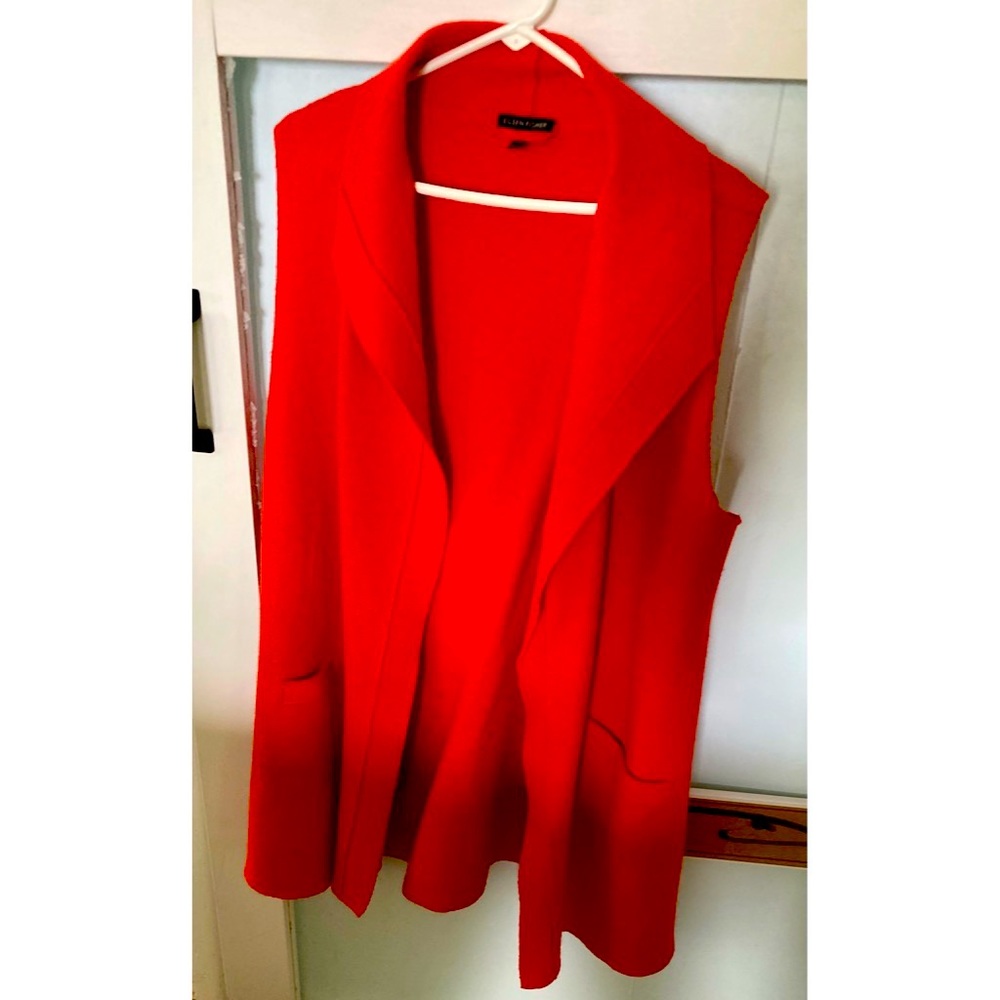Eileen Fisher boiled-wool vest